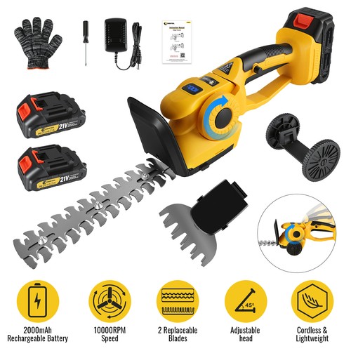 2xbattey cordless strimmer - cordless,